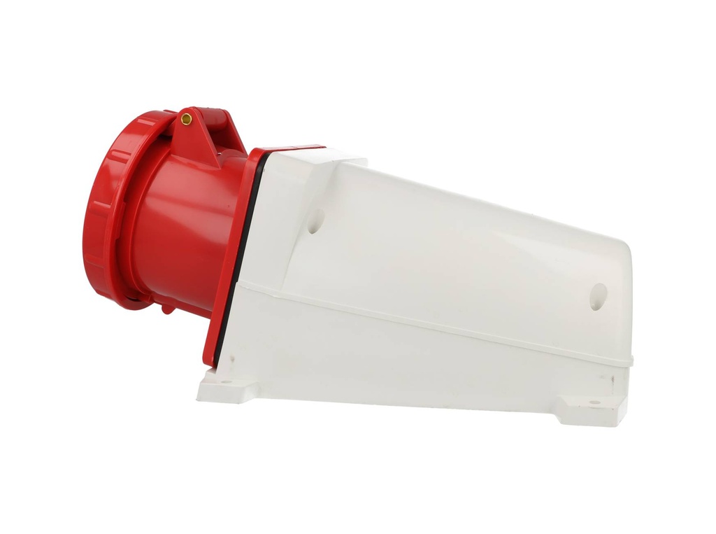 TP-CIS-3PT125S — CONECTOR IND HEMBRA PARA SOBREPONER 3P+T125A, 415VCA,  (PARA MACHO #TP-CIP-3PT125L) 