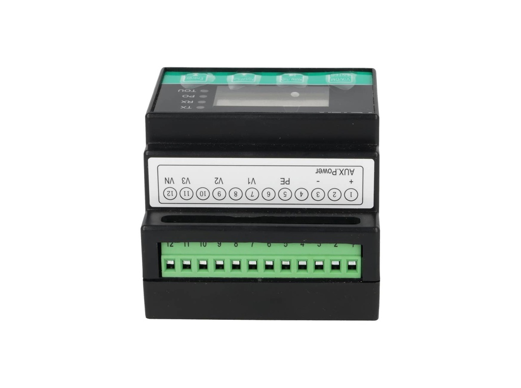 CPM12-DIS-ADH — MEDIDOR DE POTENCIA LCD, RS485 MODBUS, 96x96 MM