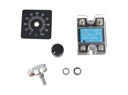ASR-90RA-280A — RELEVADOR ESTADO IDO, ENTRADA VARIABLE, 90A, 24-280VCA, CON POTENCIOMETRO, 0-500K, CON PERILLA