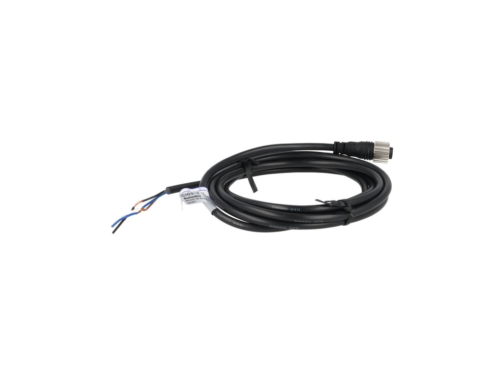 CID3-2 — CONECTOR RECTO,HEMBRA/CABLE,2M,CD