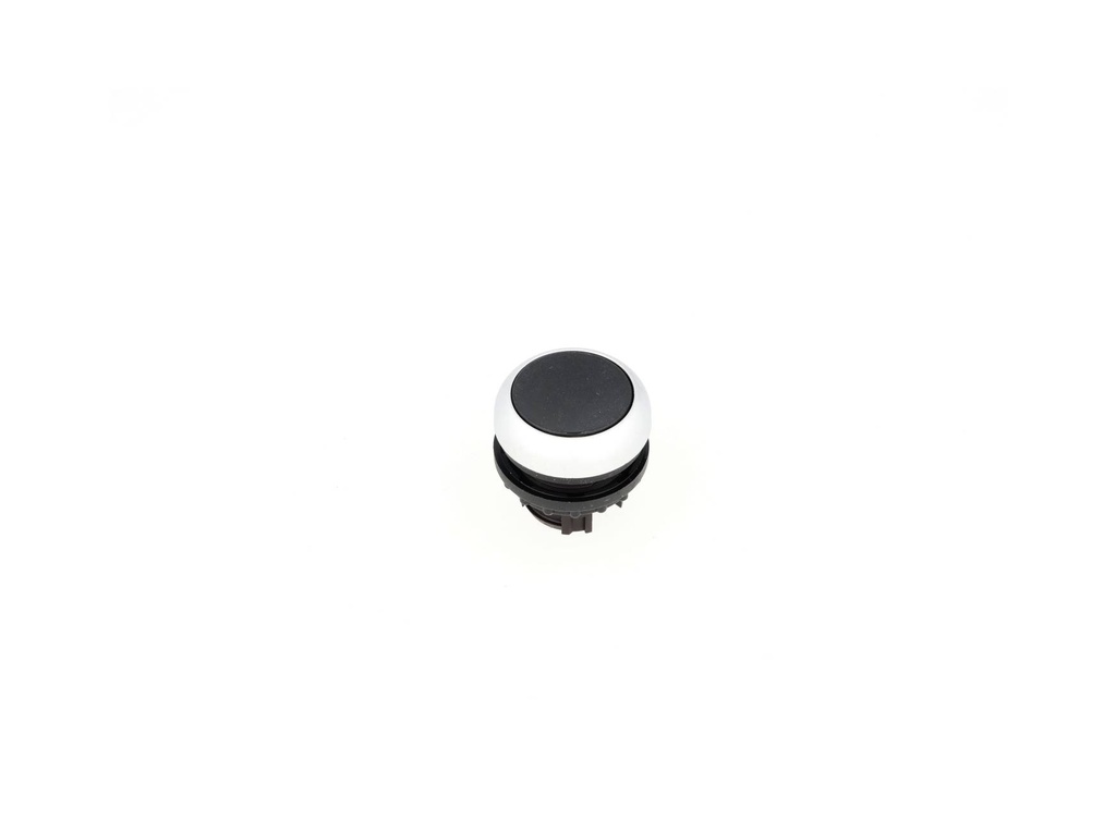 M22-D-S — PULSADOR PLANO NEGRO MOMENTANEO