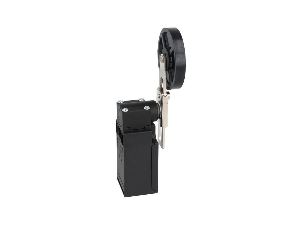 XZ-9110 — MICROSWITCH PALANCA METALICA AJUSTABLE Y, ROLDANA GRANDE DE GOMA 1NA+1NC 10A