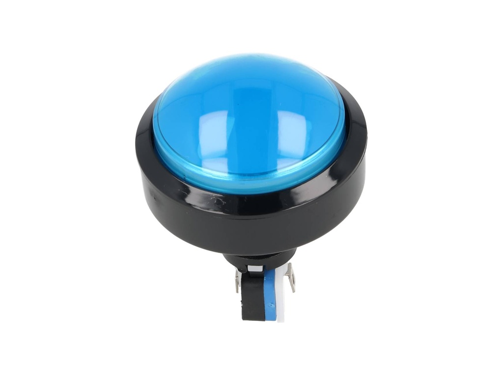 TP-VGS-B — SWITCH AZUL P/CONSOLA TIPO ARCADE 60MM, BARRENO 24MM