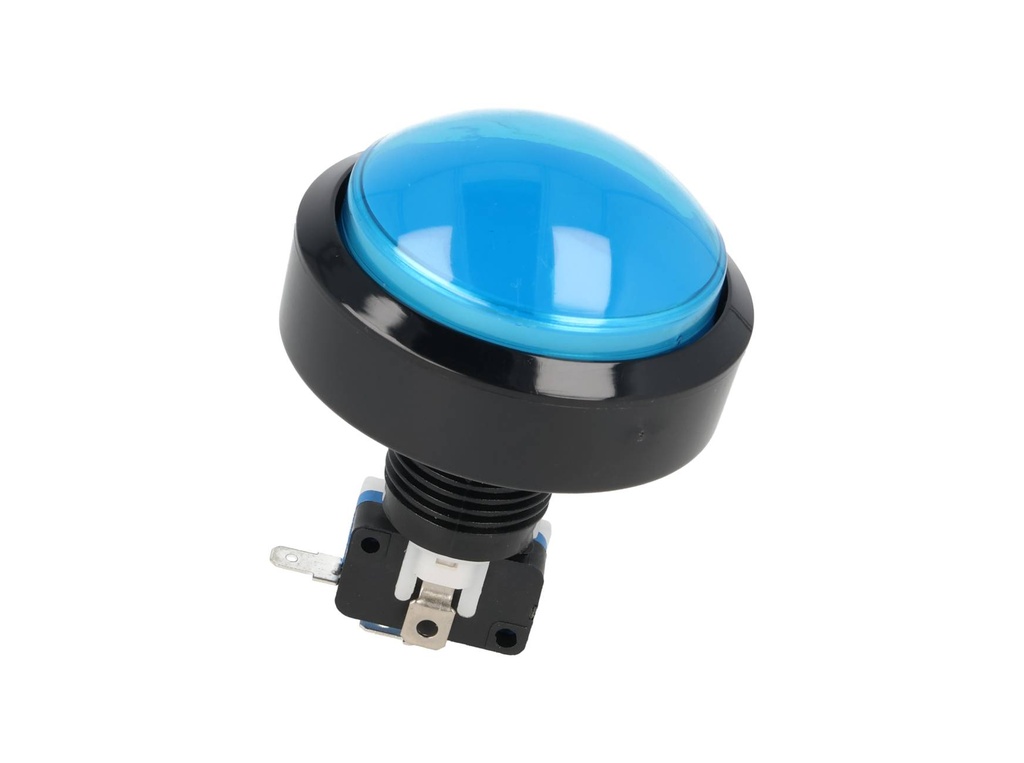 TP-VGS-B — SWITCH AZUL P/CONSOLA TIPO ARCADE 60MM, BARRENO 24MM