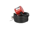 PRI40-360 — ENCODER INCREMENTAL F6mm, 360PPR, D40mm, SALIDA LINEAR DRIVER, ALIMENTACION 5-24VCD, SALIDAS A, B, Z Y ABZ INVERTIDAS, CUERPO ALUMINIO, CABLE 2.5METROS 