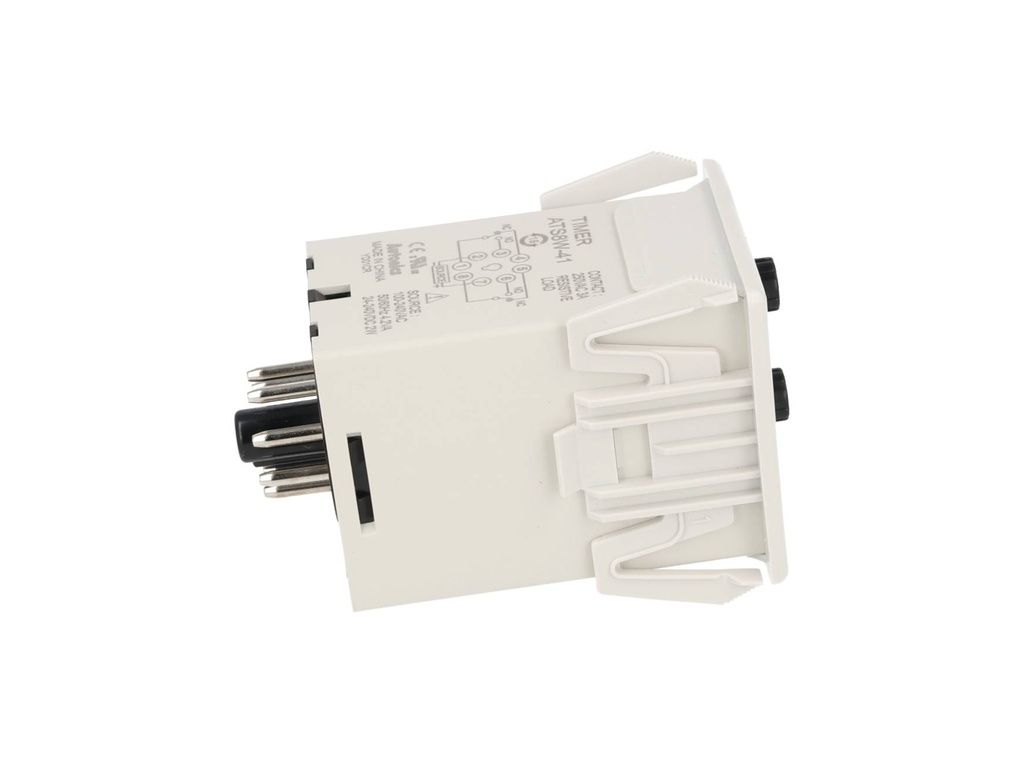 ATS8W-41 — TEMPORIZADOR DOBLE CON VOLTAGE UNIVERSAL 0.1 SEG A 10 HRS.
