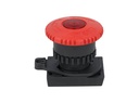S2ER-E4R — BOTON PARO DE EMERGENCIA ILUMINADO, HONGODE 40mm