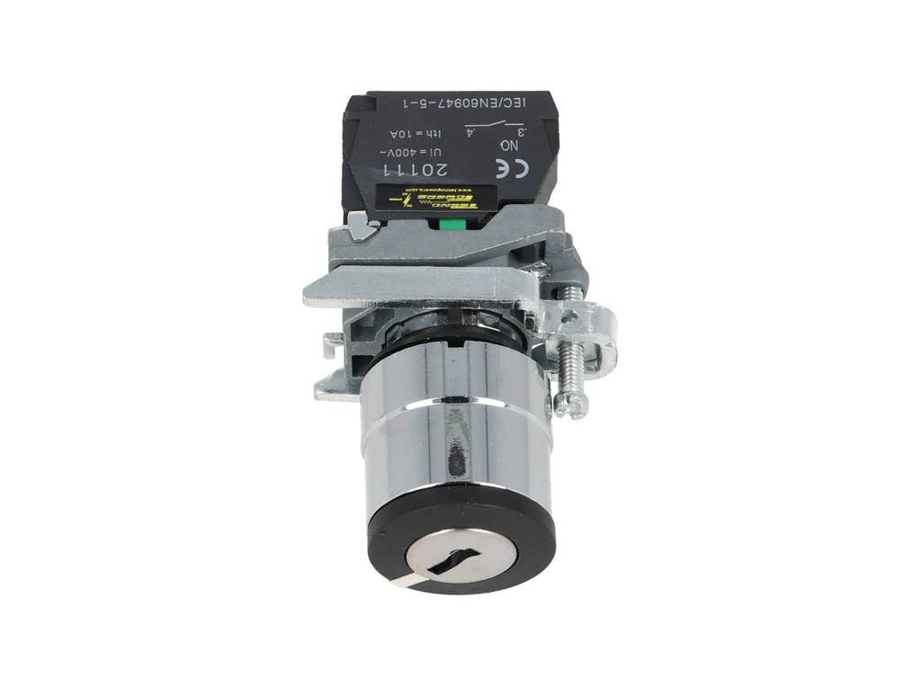 TP-XB4-2K — SELECTOR 2POS. CON LLAVE 1NA 22mm MANETA CORTA *NO SON A PRUEBA DE EXPLOSION*