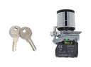 TP-XB4-2K — SELECTOR 2POS. CON LLAVE 1NA 22mm MANETA CORTA *NO SON A PRUEBA DE EXPLOSION*