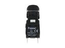 D100YDK — BOTON PULSADOR 16mm, NO ILUMINADO ROJO, RASANTE MOMENTANEO RESTADO NDO INCLUYE 1 CON NA (MAXIMO 25 CONTACTOS) 