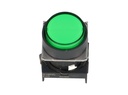 S16PR-E1G — BOTON PULSADOR 16mm, NO ILUMINADO VERDE, REDONDO SIN CONTACTO INCLUIDO 