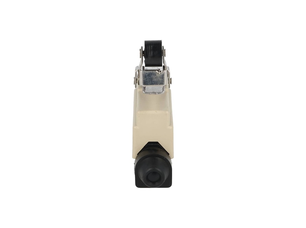 XZ7-124 — MICROSWITCH MINIATURA PALANCA LARGA Y, ROLDANA PLASTICA UNIDIRECCIONAL, 1NA+1NC, 10A 250V