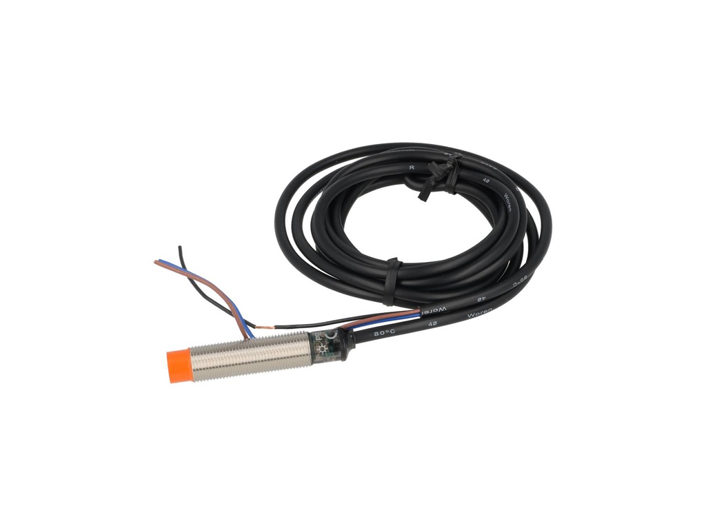 PRL12-4DP — SENSOR INDUCTIVO PNP, NA, SENSADO DE 4MM, 15-30VCD