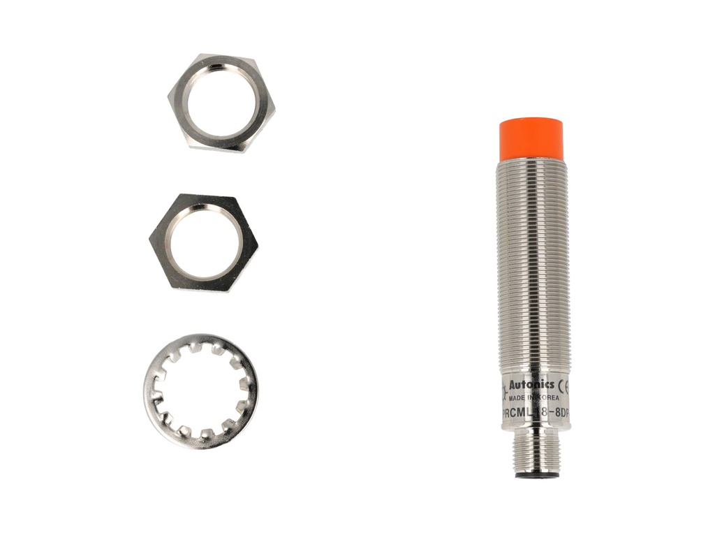 PRCML18-8DP — SENSOR INDUCTIVO PNP, NA, SENSADO DE 8MM 15-30VCD