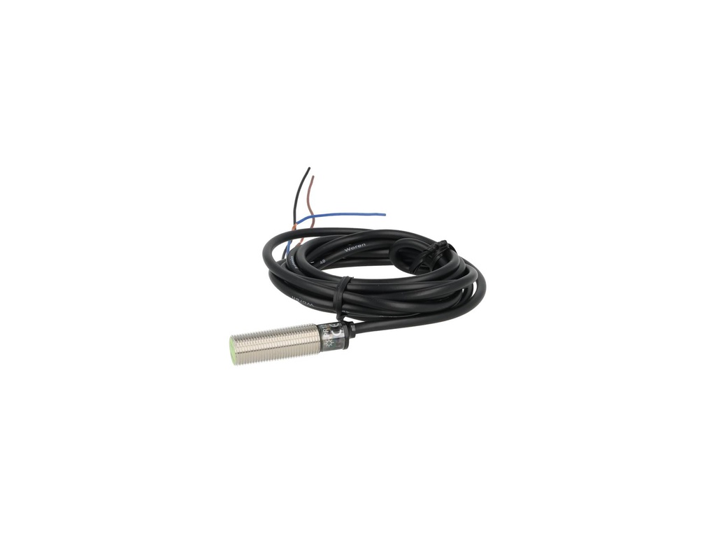PR12-2DN2 — SENSOR INDUCTIVO NPN NC, SENSADO DE 2MM, 15-30VCD