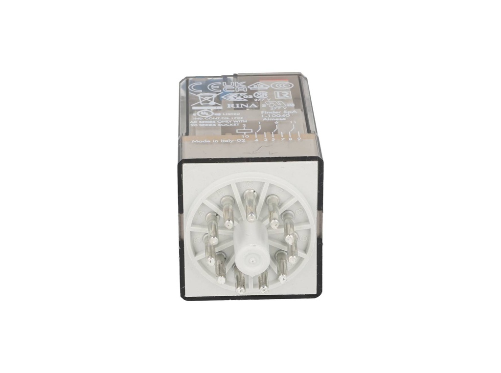 601390240040 — RELE UNDECAL 24VCD 3P2T 10AMP.