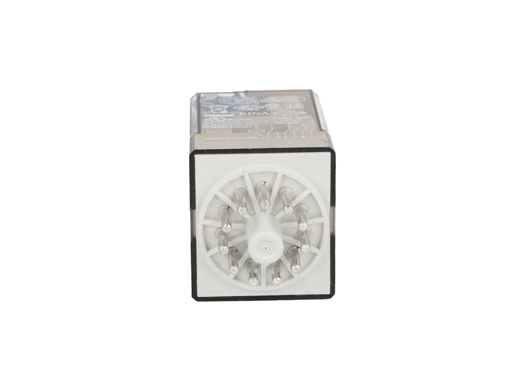 601390120040 — RELE UNDECAL 12VCD 3P2T 10AMP.