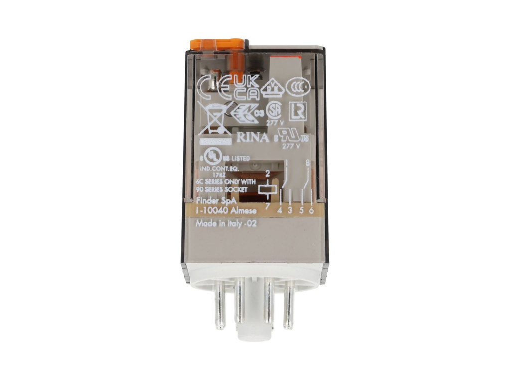 601282300040 — RELE OCTAL 230VCA 10AMP
