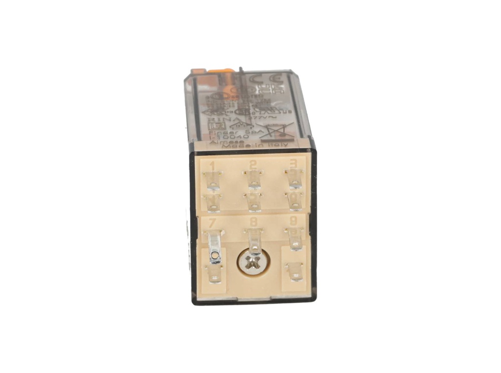 553381200010 — RELE 120VCA 3P2T 10AMP.