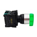 BKJ3365 — SELECTOR 3 POS.2NA/1NC 22mm LED VERDE CAPACIDAD DE CONTACTOS MANETA LARGA CA110-660/15A, CD110/6A *NO SON A PRUEBA DE EXPLOSION*