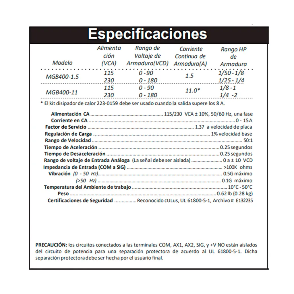 MGB400-11_Especificaciones.webp