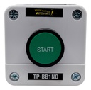 Caja + Botón Pulsador Verde Start +1na 3a 240v Tp-bb1no 2pza