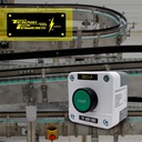 Caja + Botón Pulsador Verde Start +1na 3a 240v Tp-bb1no 2pza
