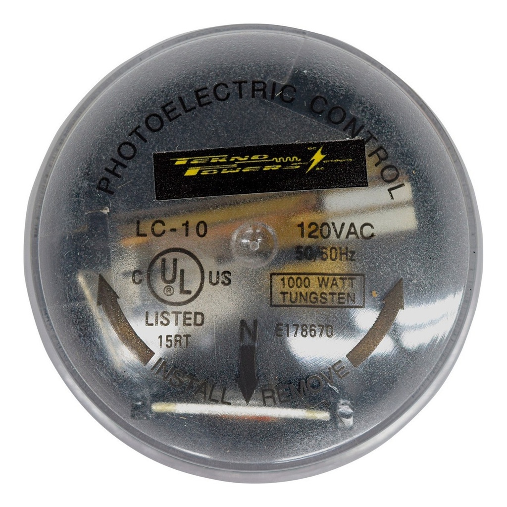Fotocelda Montaje En Base 120vca Tekno Powers Lc-10 (2pzas)