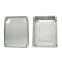 40208005 — CAJA CON KNOCKOUTS PRE-PERFORADOS PLASTICA ABS DE CONEXIONES 198X248X96.5MM. GRIS IP67