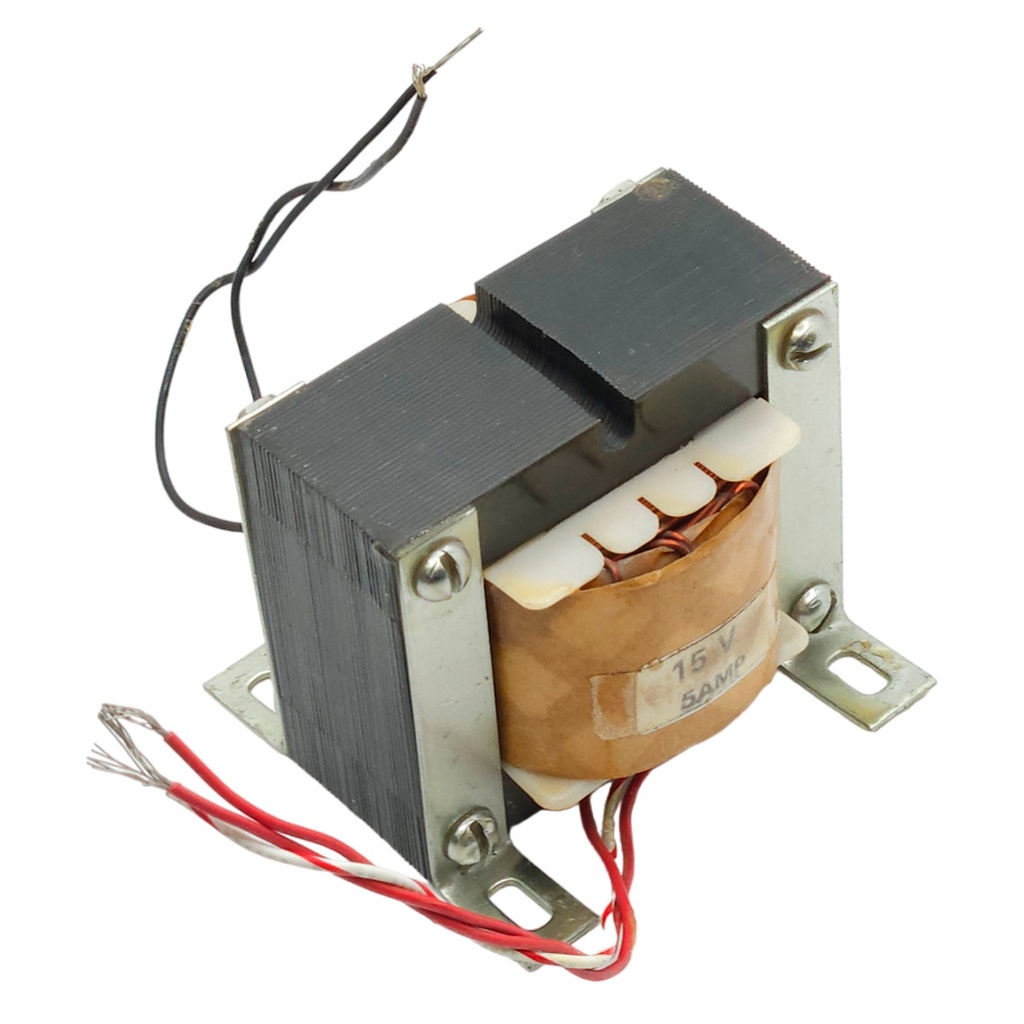 15V5A/120V - TRANSFORMADOR 15V 5AMP ENTRADA 120V