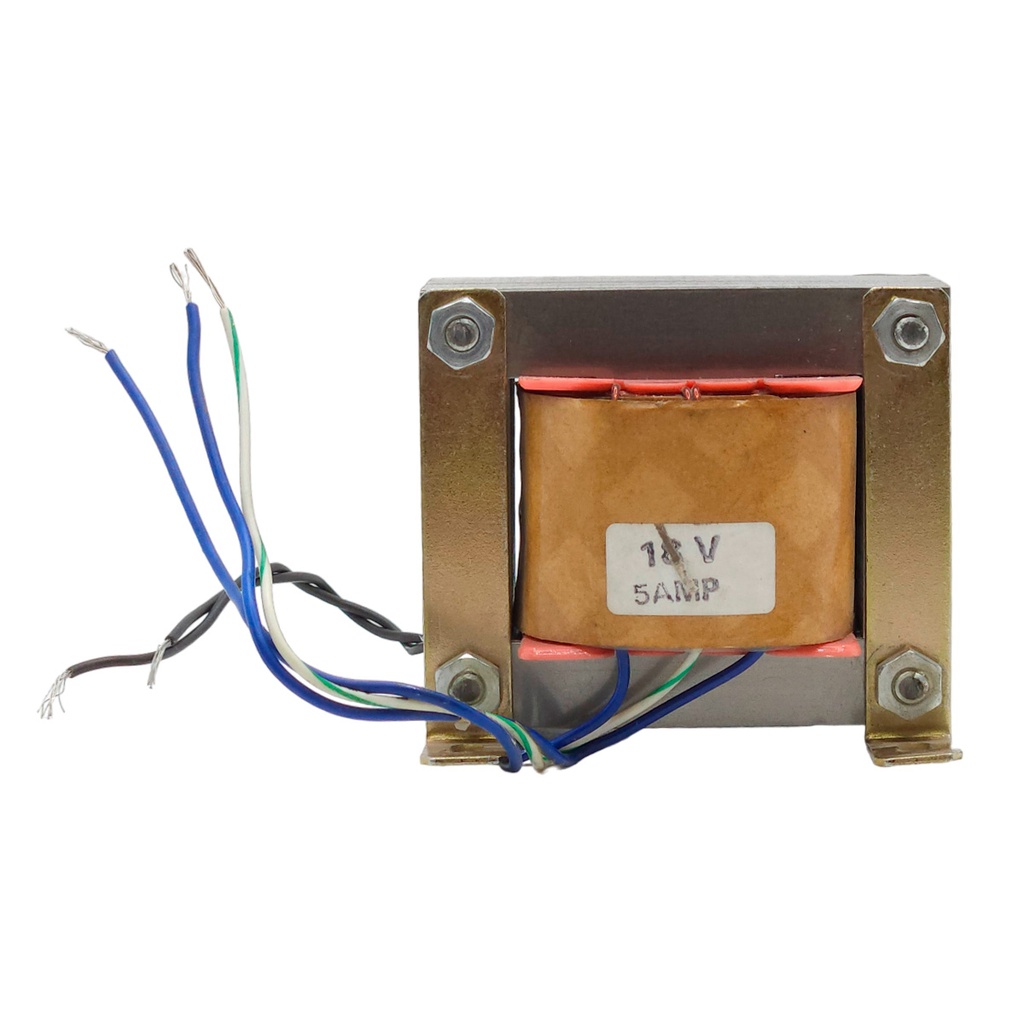 18V5A/120V - TRANSFORMADOR 18V 5AMP,ENTRADA 120VCA