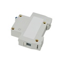 1C6 — INTERRUPTOR MINIATURA 1P 6AMP 230VCA PARA RIEL CURVA C