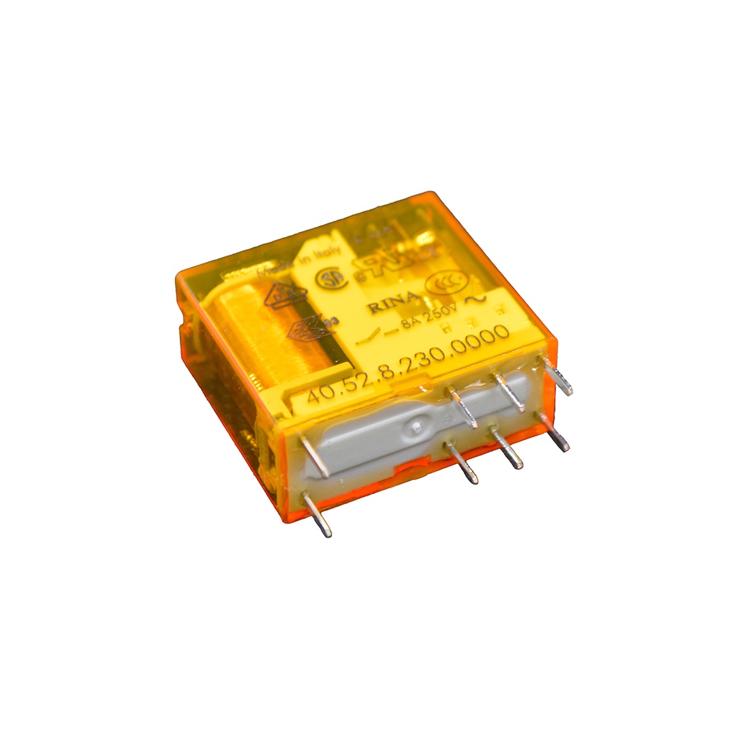 405282300000 - RELE 230VCA 2P2T 8AMP. 