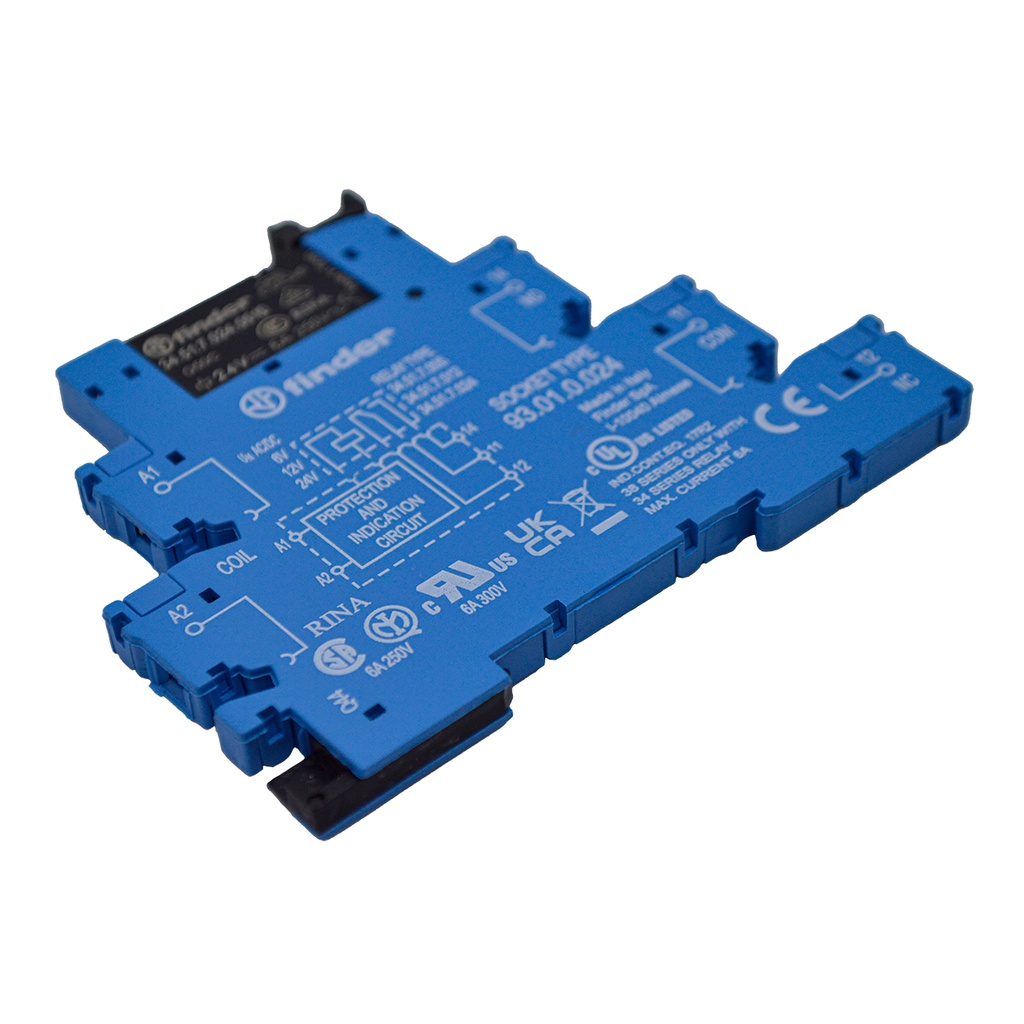 385100240060 - INTERFACE CON RELE   24AC/DC 6A 