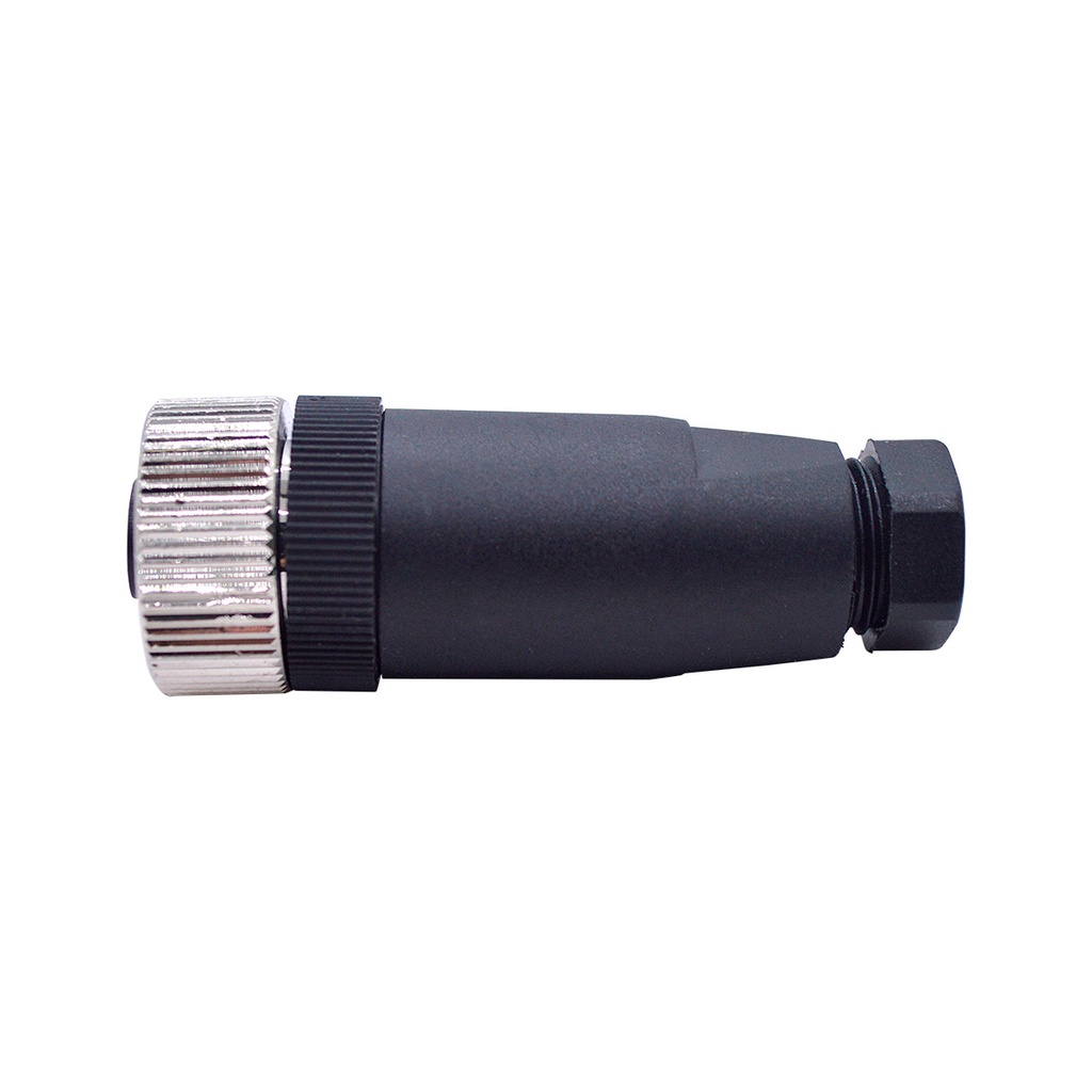 TP-CM12-4SF - CONECTOR M12, 4 PIN HEMBRA,  RECTO