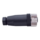 TP-CM12-4SF - CONECTOR M12, 4 PIN HEMBRA,  RECTO