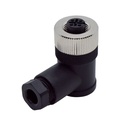 TP-CM12-4AF - CONECTOR M12, 4 PIN HEMBRA ANGULO