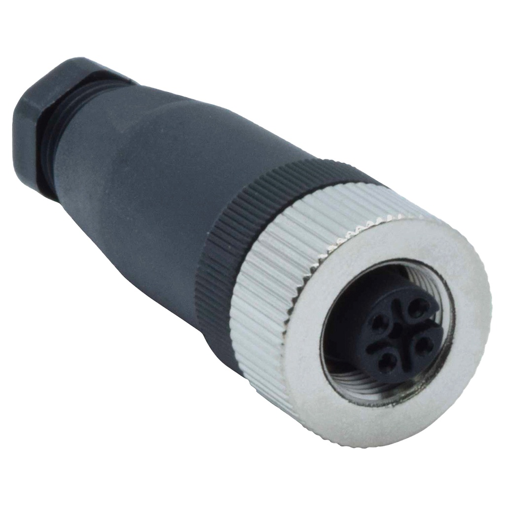 TP-CM12-5SF — Conector Para Sensor M12 De 5 Pines Hembra Tp-cm12-5