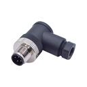 TP-CM12-4AM - CONECTOR M12, 4 PIN MACHO ANGULO