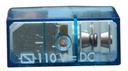 406191100000 - RELE 110VCD 1P2T 16AMP.