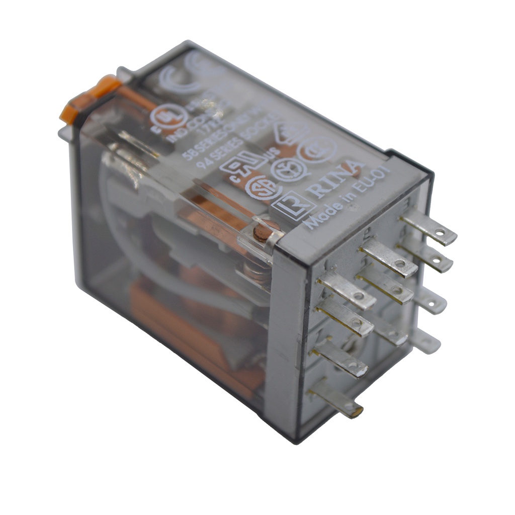 553382300010 - RELE 230VCA 3P2T 10AMP.