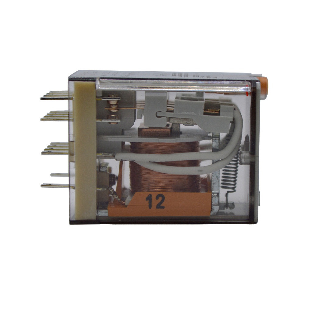 553480120040 - RELE 12VCA 4P2T 10AMP.