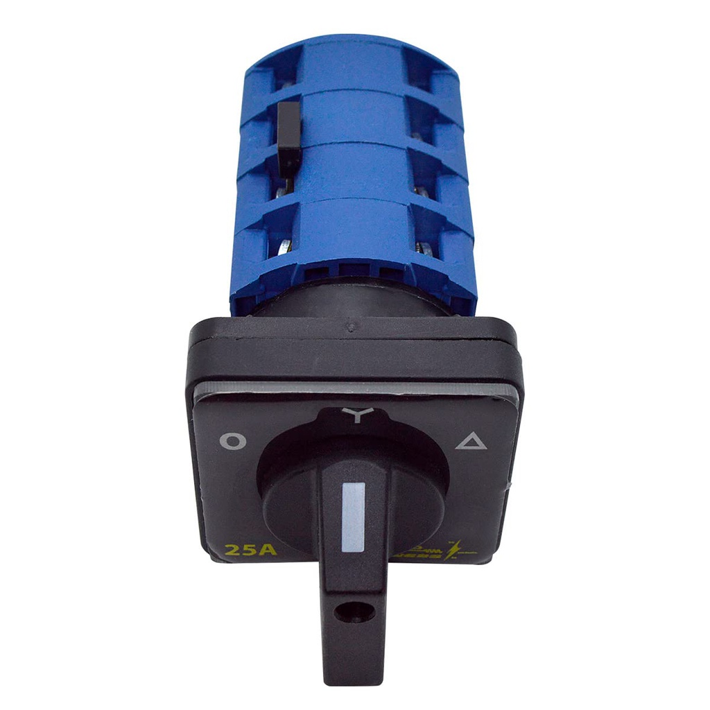 SA25-3-4 DY — ARRANCADOR MANUAL DELTA-ESTRELLA 25A 3POSICIONES, 440V, 48X48mm