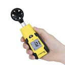 BA06 — MINI ANEMOMETRO FUNCION m/s, km/h, ft/min, mph, kn,