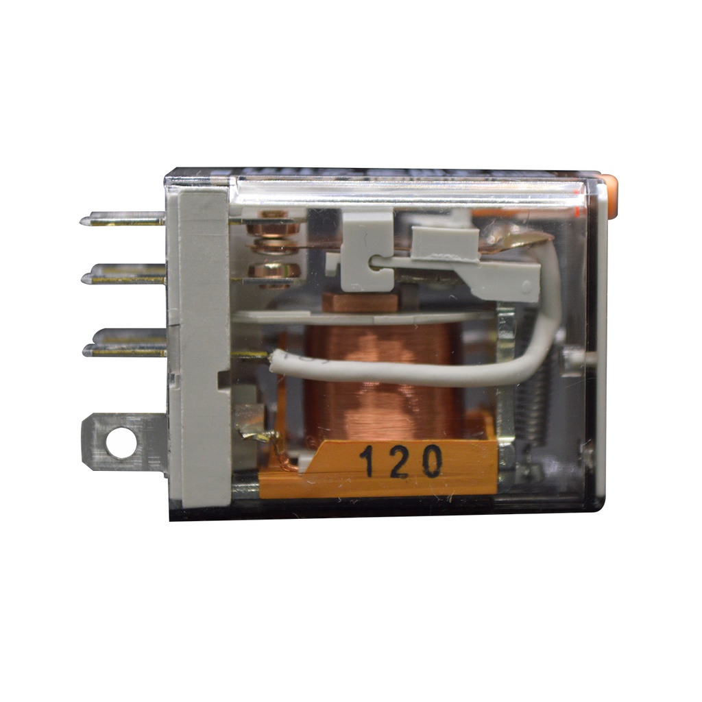 563281200040 - RELE FASTON 120VCA 2P2T 12AMP.