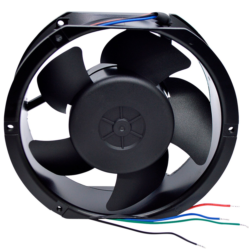 TP-FAN10/20-170BE — VENTILADOR C/BALERO 110/220VCA 170X150X51MM, RPM2650-2950, CFM176-198, 0.4AMP. REJILLA 170P /170PF 170M (NO INCLUIDA)