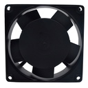 TP-FAN10/20-92BE — VENTILADOR CON BALERO 110/220VCA 92X92X25mm, RPM2300-2800, CFM28-34, REJILLA 92PARA 92M (NO INCLUIDA) 