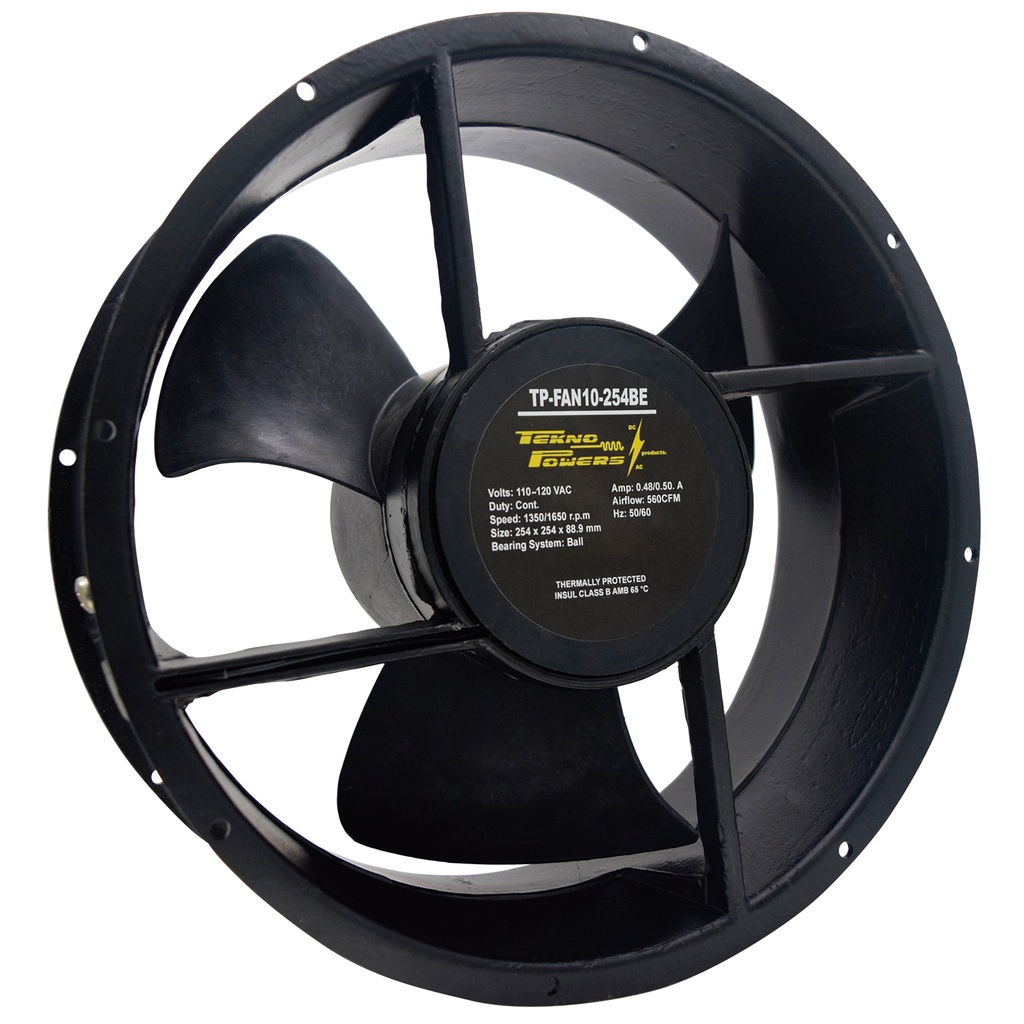 TP-FAN10-254BE — VENTILADOR 115V 10 (254mm) 560 CFM CON BALERO