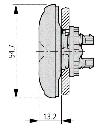 M22-DDL-GR-X1/X0 — BOTONERA DOBLE UTILIZA BASE M22-A