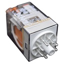 601281200054 - RELE OCTAL C/LED 120VCA 2P2T 10AMP